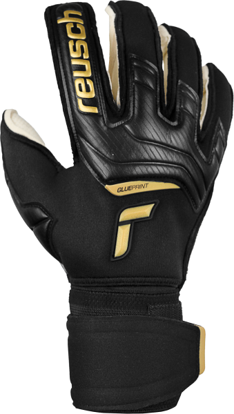 Reusch Attrakt Gold X GluePrint Ortho-Tec 5270970 7707 black V